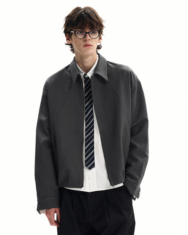 Giubbotto da uomo con Zip in Misto Lana | Rowan, immagine 3