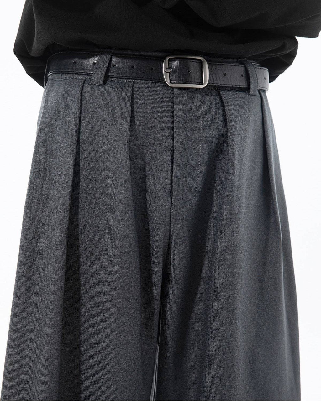 Pantaloni Larghi da uomo con Pinces in Cotone | Rowan, immagine 4