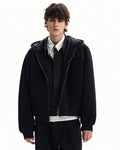 Giubbotto da uomo con Cappuccio e Zip in Cotone | Rowan