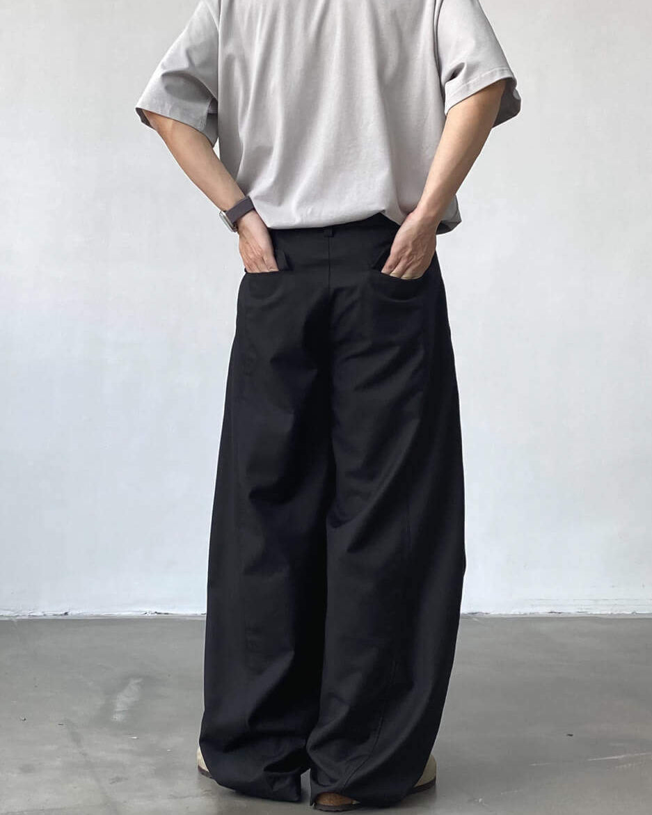 Pantaloni Larghi da uomo Casual Sartoriali | Rowan, immagine 3