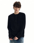 Maglia Serafino da uomo a Nido d'Ape in Cotone | Rowan, immagine 2
