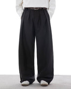Pantaloni Larghi da uomo con Pinces in Cotone | Rowan, immagine 13