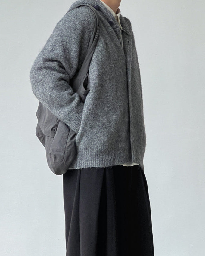 Cardigan da uomo con Cappuccio in Misto Lana | Rowan, immagine 6