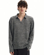 Maglione da uomo Polo in Maglia di Lana | Rowan