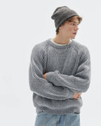 Maglione da uomo Girocollo a Coste | Rowan, immagine 2