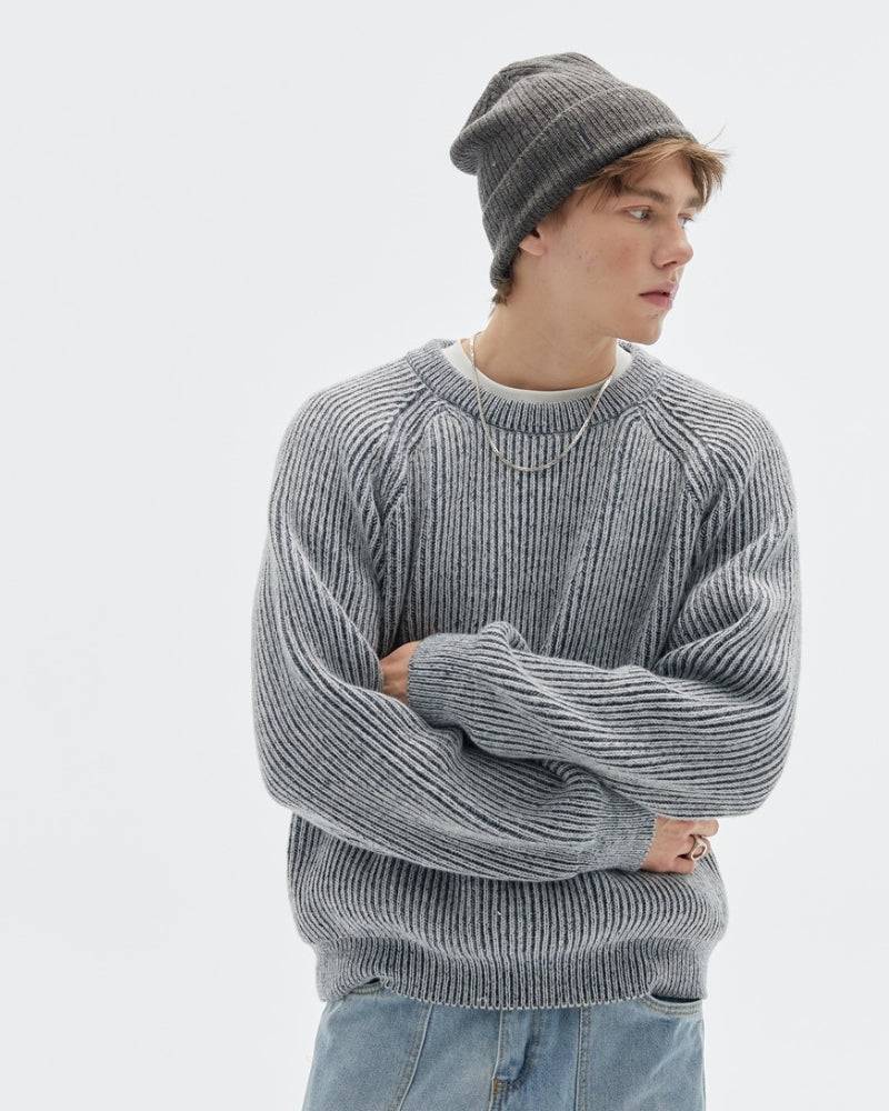 Maglione da uomo Girocollo a Coste | Rowan, immagine 2