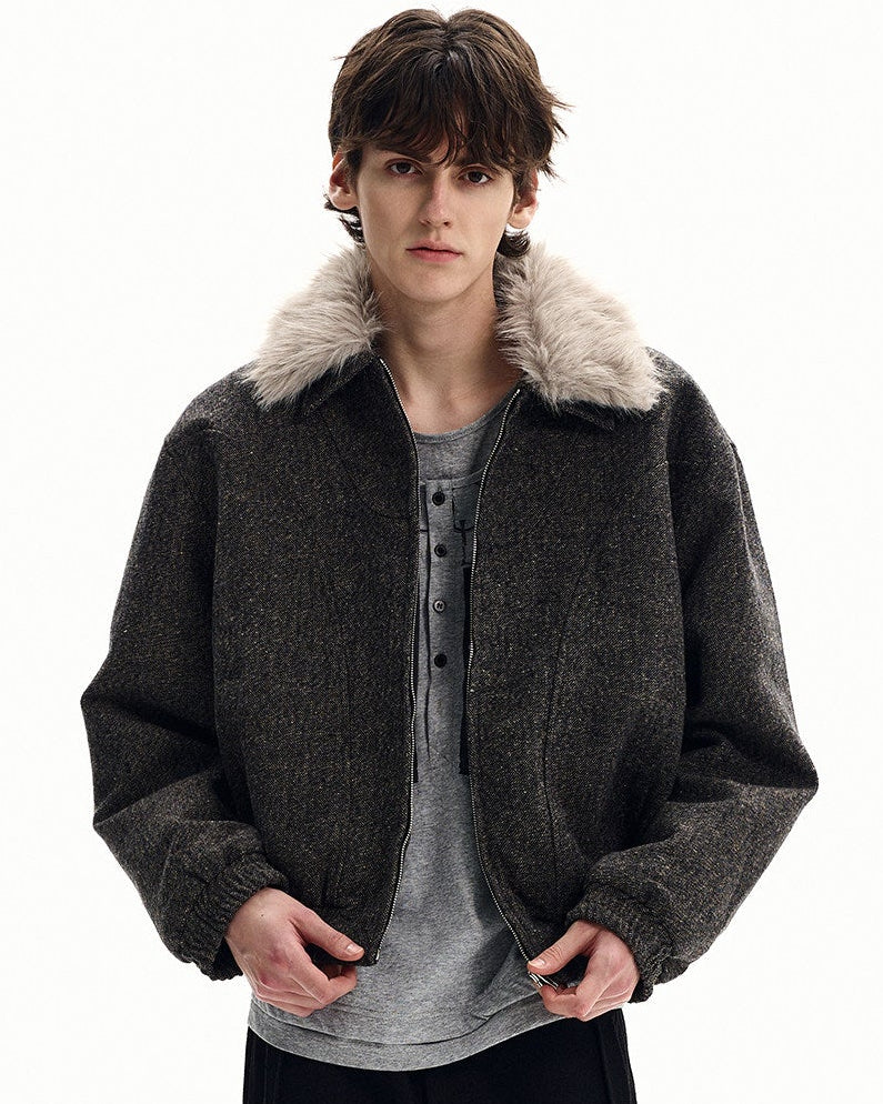 Giubbotto da uomo con Collo in Eco-Pelliccia | Rowan, immagine 6