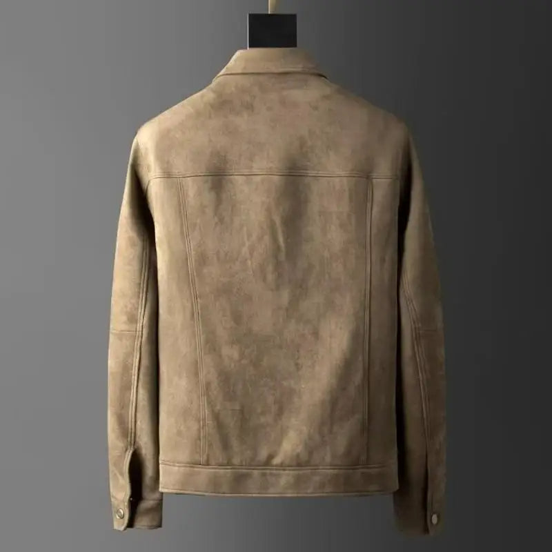 Suede-Look Harrington Jacket – view 2