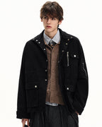 Field Jacket da uomo Utility in Cotone Washed | Rowan, immagine 2