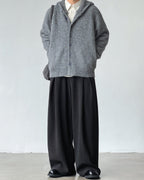 Pantaloni Larghi da uomo con Doppie Pinces in Misto Lana | Rowan, immagine 2