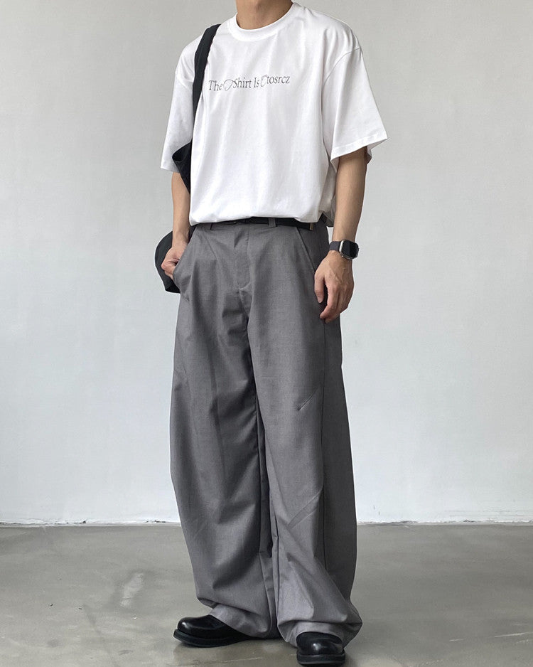 Pantaloni Larghi da uomo Casual Sartoriali | Rowan, immagine 5