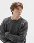 Maglione da uomo Girocollo a Coste | Rowan, immagine 5