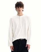 Maglia Serafino da uomo a Nido d'Ape in Cotone | Rowan, immagine 5