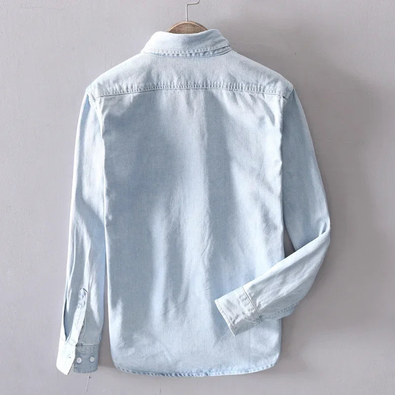 Washed Denim Overshirt – view 2