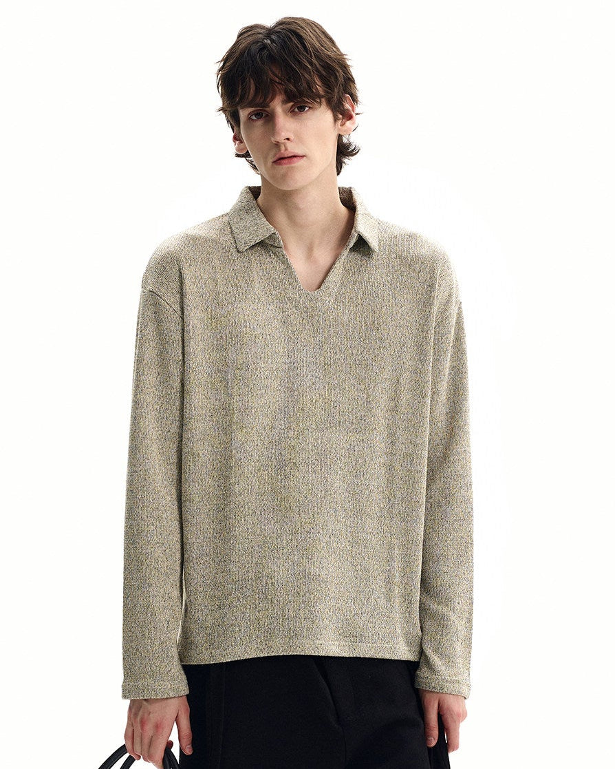 Maglione da uomo Polo in Maglia di Lana | Rowan, immagine 6