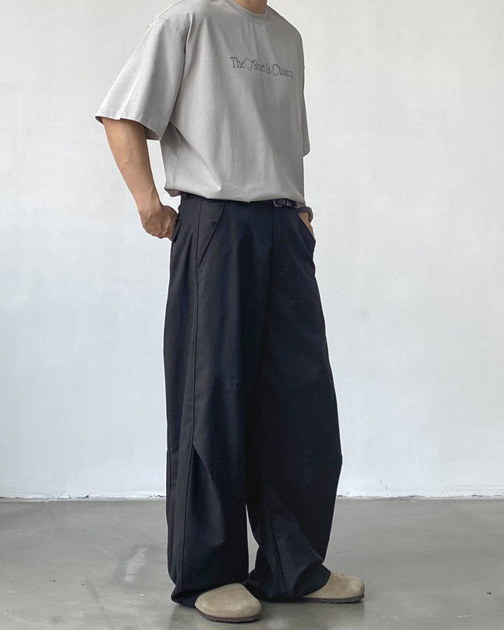 Pantaloni Larghi da uomo Casual Sartoriali | Rowan, immagine 2