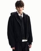 Giubbotto da uomo con Cappuccio e Zip in Cotone | Rowan, immagine 3