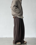 Pantaloni Larghi da uomo con Doppie Pinces in Misto Lana | Rowan, immagine 6