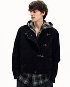 Giubbotto da uomo con Alamari in Cotone Washed | Rowan, immagine 2