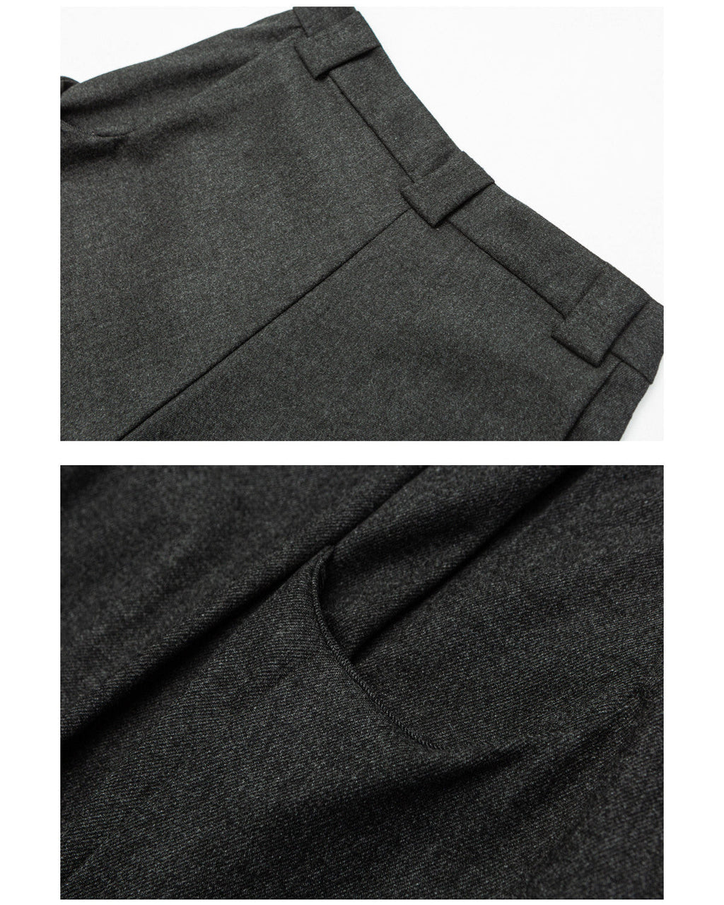 Pantaloni Larghi da uomo con Pinces in Misto Lana | Rowan, immagine 7