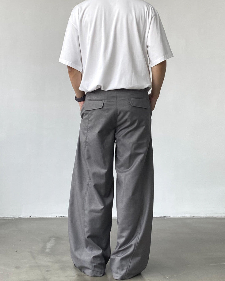 Pantaloni Larghi da uomo Casual Sartoriali | Rowan, immagine 6