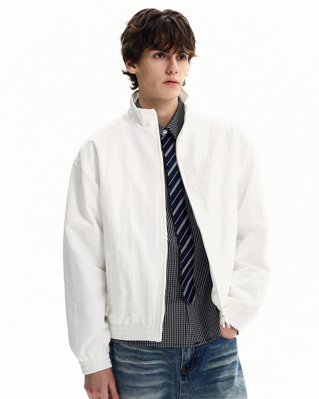 Giubbotto da uomo Antivento con Zip in Nylon | Rowan, immagine 6