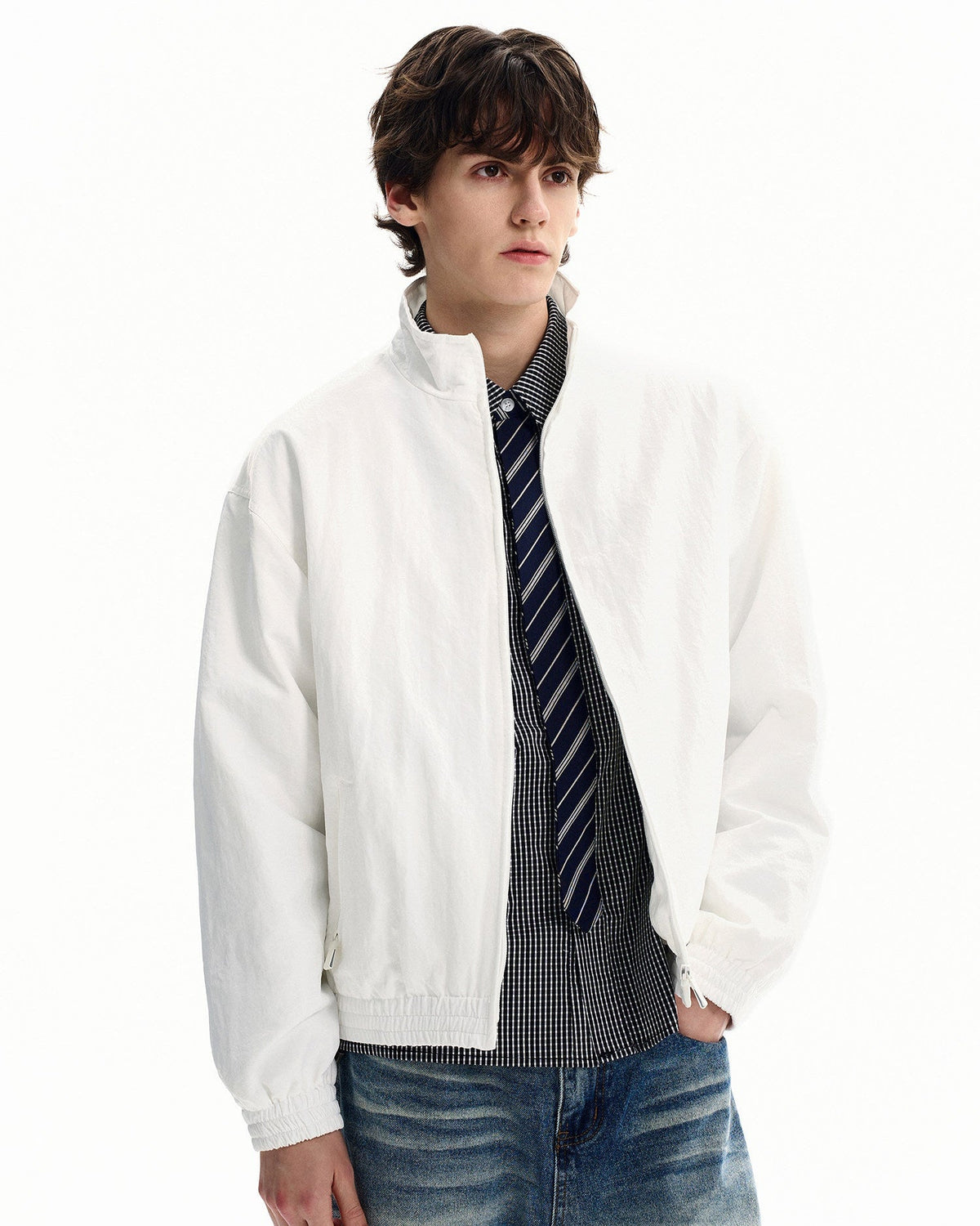 Giubbotto da uomo Antivento con Zip in Nylon | Rowan, immagine 6