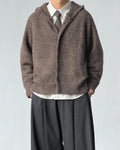 Cardigan da uomo Collo Alto in Lana | Rowan