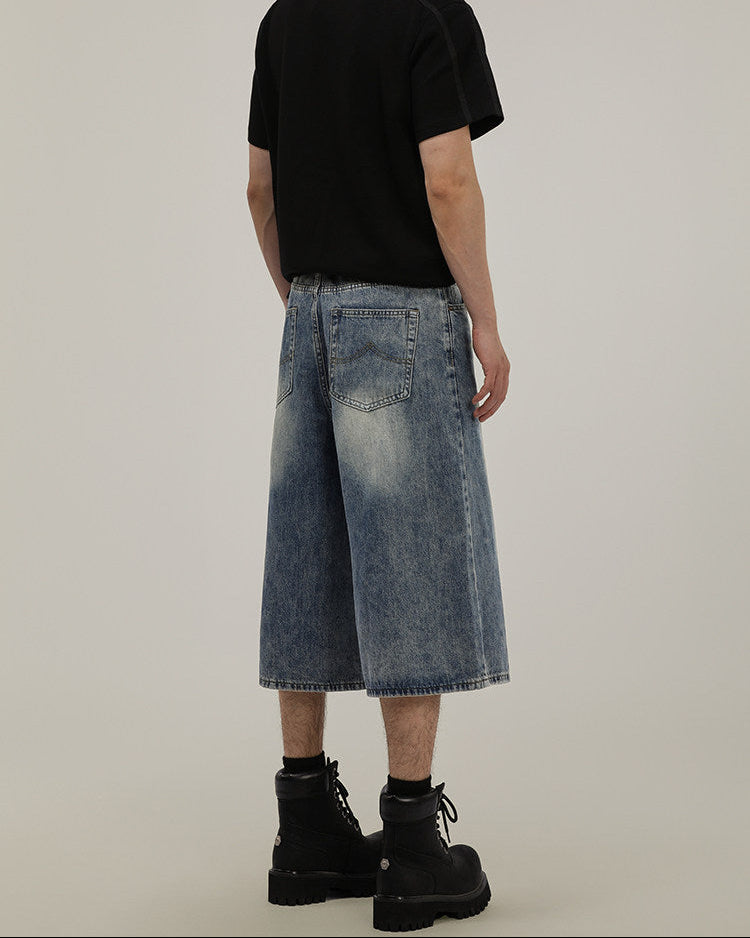Pantaloncini di Jeans da uomo Larghi | Rowan, immagine 4