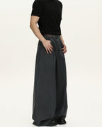 Jeans Larghi da uomo Washed in Cotone | Rowan, immagine 3