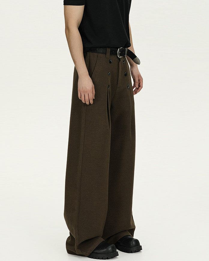 Pantaloni Larghi da uomo in Lana Vergine | Rowan, immagine 6
