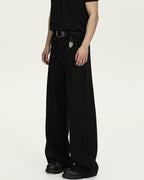 Pantaloni Larghi da uomo in Lana Vergine | Rowan, immagine 2