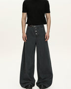 Jeans Larghi da uomo Washed in Cotone | Rowan, immagine 2