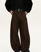 Pantaloni Larghi da uomo Utility in Cotone | Rowan, immagine 4