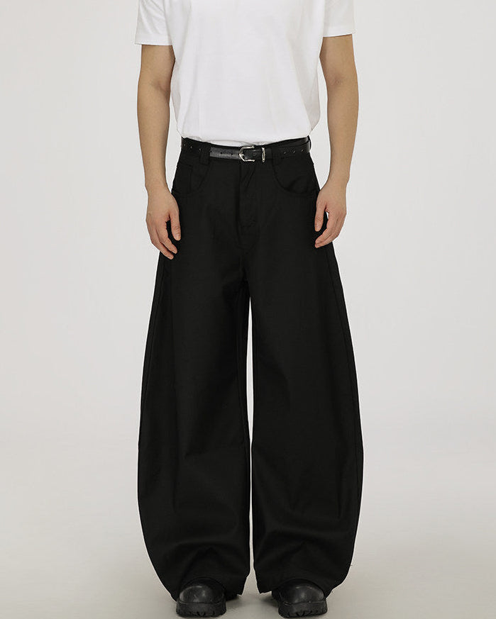 Pantaloni Larghi da uomo in Lana e Viscosa | Rowan