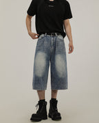 Pantaloncini di Jeans da uomo Larghi | Rowan