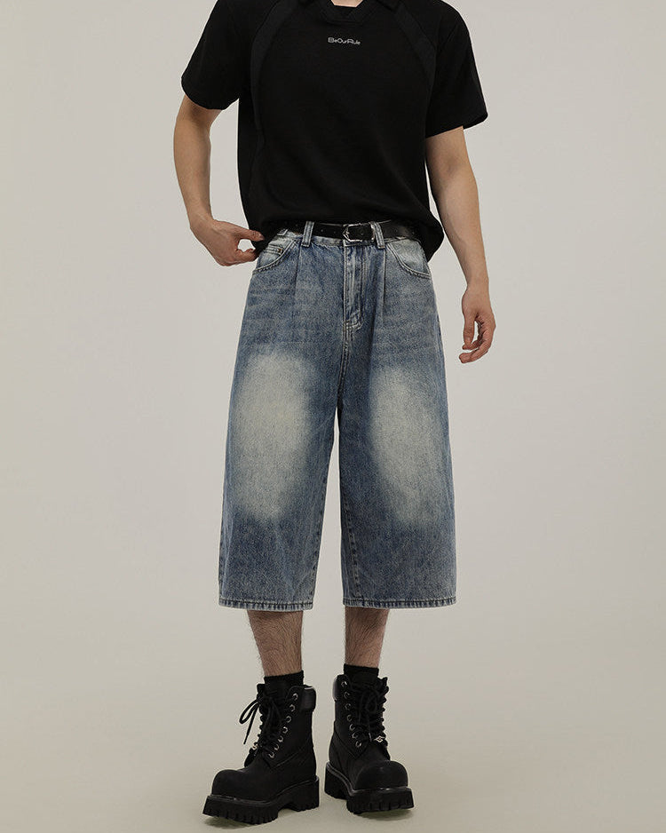 Pantaloncini di Jeans da uomo Larghi | Rowan