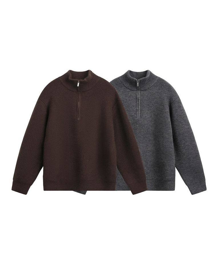 Maglione da uomo Mezza Zip in Lana | Rowan, immagine 11