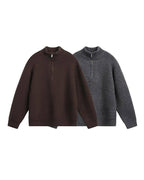 Maglione da uomo Mezza Zip in Lana | Rowan, immagine 11