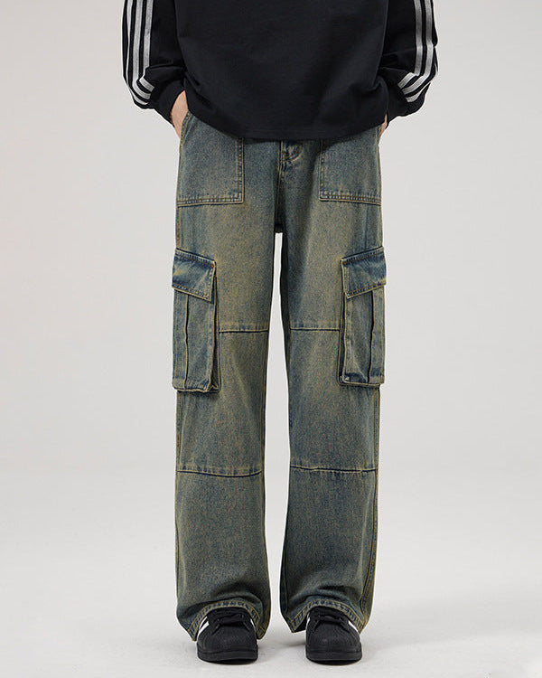 Jeans da uomo Cargo Effetto Vintage | Rowan