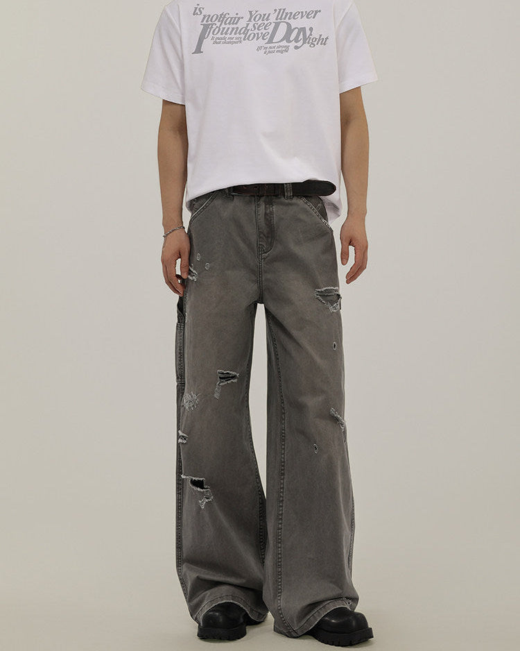 Jeans da uomo Cargo Strappati | Rowan