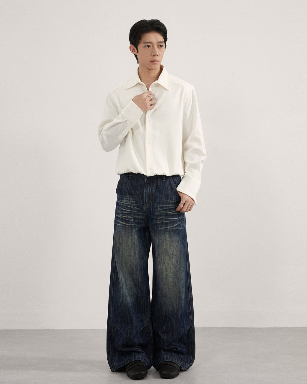 Jeans da uomo con Pinces Sfumati | Rowan, immagine 4