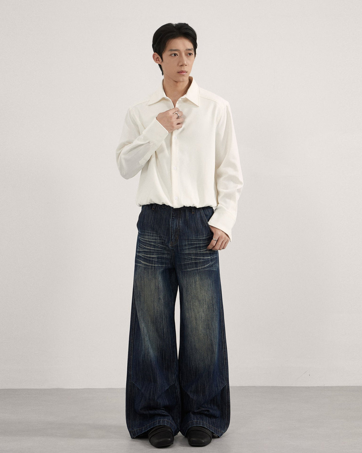 Jeans da uomo con Pinces Sfumati | Rowan, immagine 4