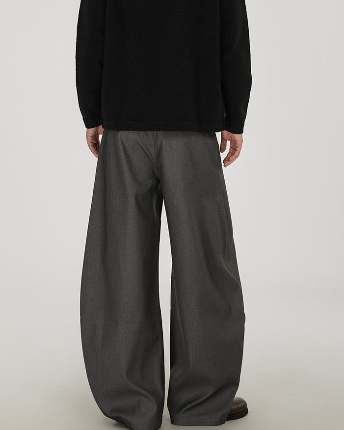 Pantaloni Larghi da uomo in Lana e Viscosa | Rowan, immagine 6