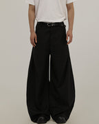 Pantaloni Larghi da uomo Sartoriali con Drappeggio | Rowan