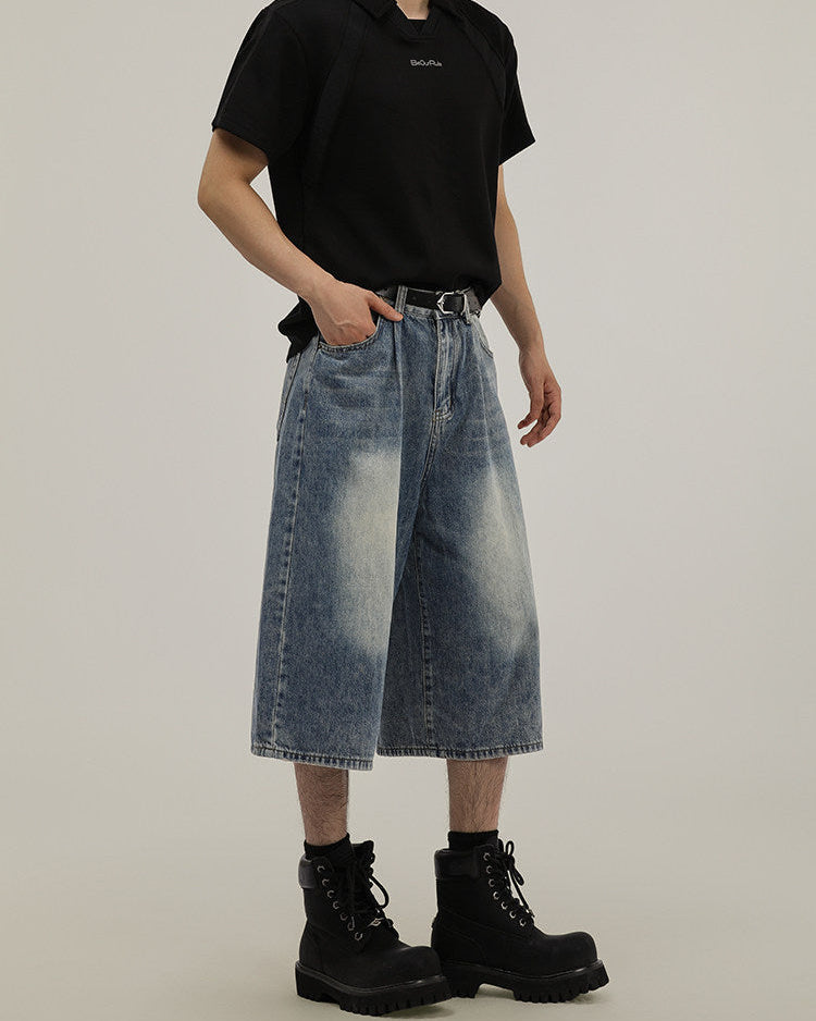 Pantaloncini di Jeans da uomo Larghi | Rowan, immagine 2