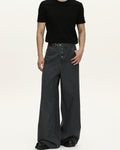 Jeans Larghi da uomo Washed in Cotone | Rowan