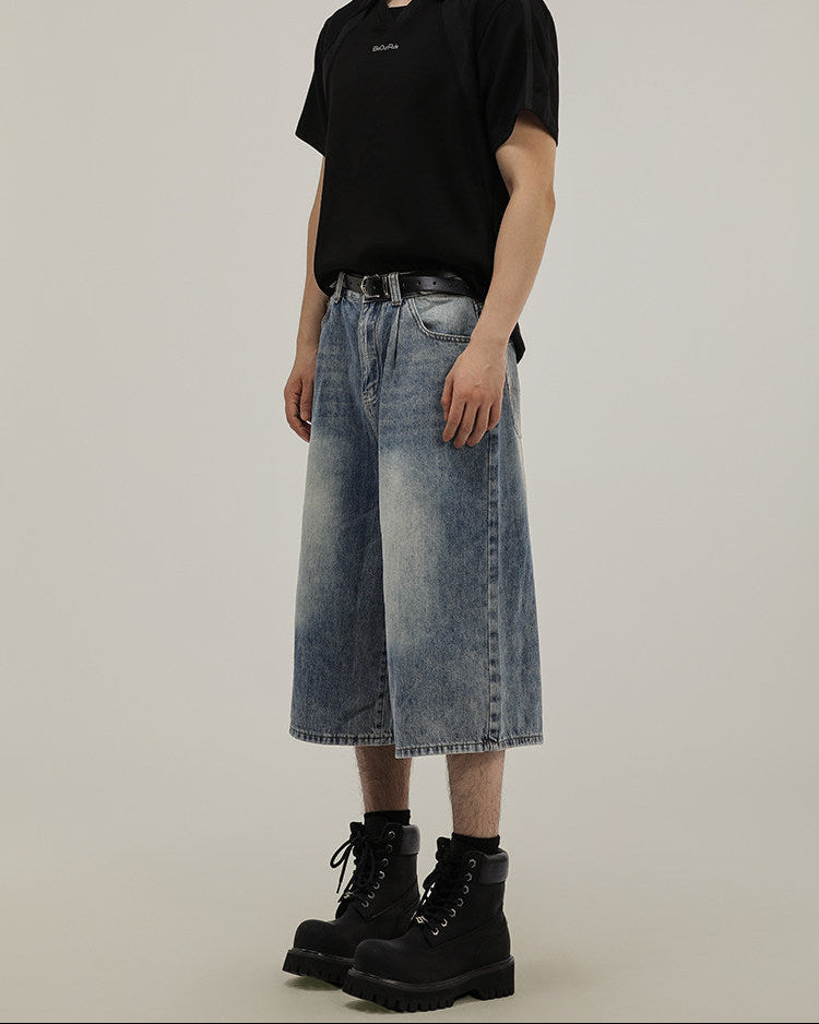 Pantaloncini di Jeans da uomo Larghi | Rowan, immagine 3