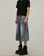 Pantaloncini di Jeans da uomo Larghi | Rowan, immagine 3