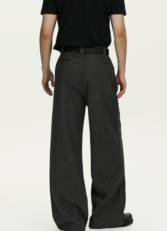 Pantaloni Larghi da uomo in Lana Vergine | Rowan, immagine 9